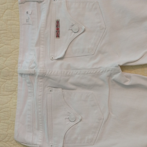 COPY - Hudson Boot Cut White Jeans - Picture 2 of 3